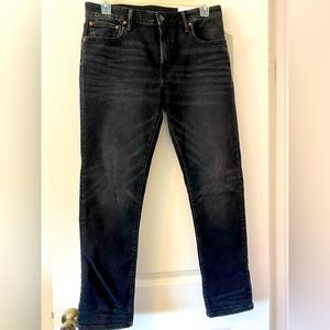 AE Slim Fit Airflex+ Jeans - Black Wash - 34x30